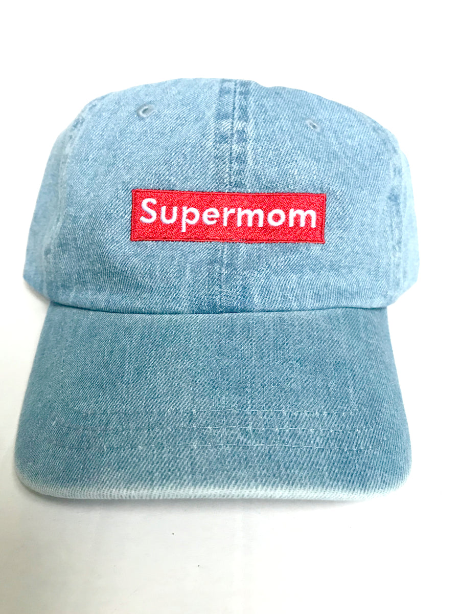 Denim Supermom Cap – Supermom Culture