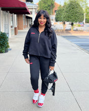 Load image into Gallery viewer, Black Supermom Joggers