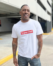 Load image into Gallery viewer, Superdad White Tee